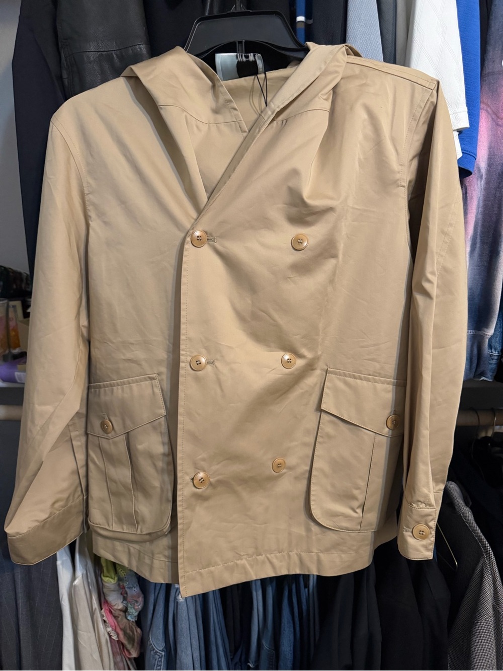 We-ar4 tan jacket small NWT